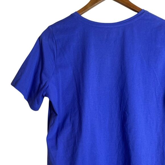 3 for $30! Carroll Reed metallic floral shirt - Picture 5 of 5